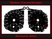 Tachoscheibe Mercedes W251 R-Klasse Benzin MPH zu KMH