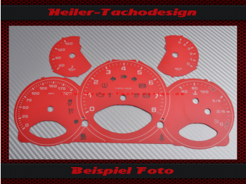 Tachoscheiben für Porsche 911 997 Schalter 330 Kmh