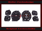Speedometer Disc for Toyota Supra MK3 Mph to Kmh Version 1