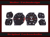 Speedometer Disc for Toyota Supra MK3 Mph to Kmh Version 1