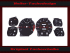 Speedometer Disc for Toyota Supra MK3 Mph to Kmh Version 1