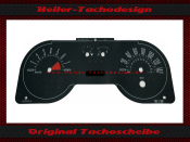 Tachoscheibe für Ford Mustang GT 2005 bis 2009 Standard Modell 140 Mph zu 240 Kmh