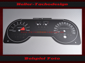 Speedometer Disc for Ford Mustang GT 2005 to 2009 default Model 140 Mph to 240 Kmh