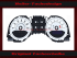 Speedometer Discs for Ford Mustang GT 2010 to 2012 Premium Model 120 Mph to 200 Kmh