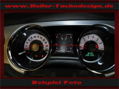 Tachoscheibe f&uuml;r Ford Mustang GT 2010 bis 2012 Premium Model 160 Mph zu 260 Kmh