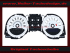 Speedometer Discs for Ford Mustang GT 2010 to 2012 Premium Model 160 Mph to 260 Kmh