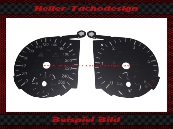Speedometer Disc Mercedes W164 M Klasse Diesel Mph to Kmh