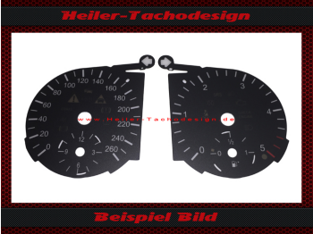 Speedometer Discs for Mercedes W164 M Class Diesel 160 Mph to 260 Kmh