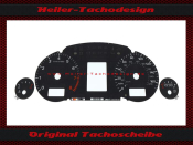 Tachoscheibe Audi A4 B6 B7 170 Mph zu Kmh