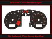 Tachoscheibe für Audi TT 160 Mph zu 260 Kmh Version 2