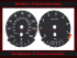 Speedometer Disc for BMW E60 E61 Petrol Tachometer 7,5 Mph to Kmh
