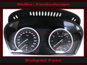 Tachoscheibe für BMW E60 E61 Benzin DZM 8,0 Mph zu Kmh