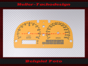 Speedometer Disc Lotus Elise 160 -10 rescaled from MPH to...