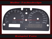 Speedometer Disc for Lotus Elise 160 Mph to 260 Kmh tachometer 10 RPM