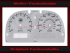 Speedometer Disc for Lotus Elise 160 Mph to 260 Kmh tachometer 10 RPM
