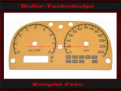 Speedometer Disc for Lotus Elise Stack 150 Mph to 250 Kmh