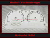 Speedometer Disc for Lotus Elise Stack S1 1998 150 Mph to...
