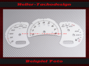 Speedometer Disc for Porsche Boxster S Cayman S 986 Facelift Switch 300 Kmh