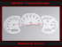 Tachoscheibe für Porsche Boxster S Cayman S 986 Facelift Schalter 300 Kmh