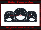 Tachoscheibe für Porsche Boxster S 987 Cayman S 987c 280 Kmh Tiptronic