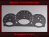 Tachoscheibe für Porsche Boxster S 987 Cayman S 987c 280 Kmh Schalter