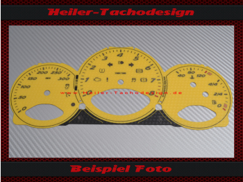 Speedometer Disc for Porsche Boxster S 987 Cayman S 987c 300 Kmh Switch