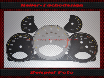 Speedometer Discs for Porsche 911 997 GT2 350 Kmh