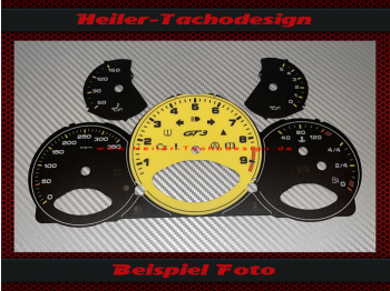 Tachoscheiben für Porsche 911 997 GT3
