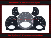 Tachoscheiben für Porsche 911 997 GT3