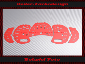 Tachoscheibe Porsche 911 996 Schalter Facelift Mph zu Kmh