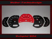 Speedometer Disc Porsche 911 996 Switch Facelift Mph to Kmh