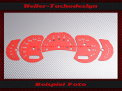 Speedometer Discs for Porsche 911 996 Switch Facelift 200 Mph to 320 Kmh