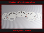 Speedometer Discs for Porsche 911 996 Switch Facelift 200 Mph to 320 Kmh