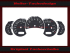 Speedometer Discs for Porsche 911 996 Switch Facelift 200 Mph to 320 Kmh