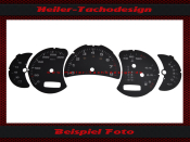 Tachoscheibe Porsche 911 996 Tiptronic Facelift Mph zu Kmh