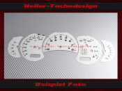 Speedometer Discs for Porsche 911 996 Tiptronic Facelift 200 Mph to 320 Kmh