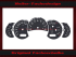 Speedometer Discs for Porsche 911 996 Tiptronic Facelift 200 Mph to 320 Kmh