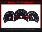 Speedometer Disc for Porsche 986 Boxster Tiptronic before Facelift 160 Mph to 260 Kmh