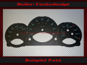 Speedometer Disc for Porsche Boxster 987 Cayman 987c Tiptronic 175 Mph to 280 Kmh