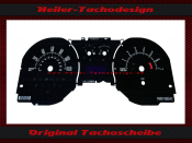 Speedometer Discs for Ford Mustang GT 2010 to 2012 default Model 120 Mph to 200 Kmh