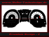 Speedometer Discs for Ford Mustang GT 2010 to 2012 default Model 120 Mph to 200 Kmh