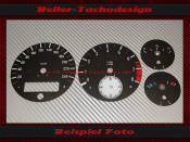 Speedometer Discs for BMW Z8 E52 170 Mph to 250 Kmh 8000 UPM
