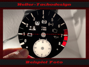 Tachoscheiben für BMW Z8 E52 170 Mph zu 250 Kmh 8000...