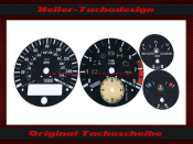 Tachoscheiben für BMW Z8 E52 170 Mph zu 250 Kmh 8000 UPM