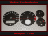 Tachoscheiben für BMW Z8 E52 170 Mph zu 250 Kmh 8000 UPM
