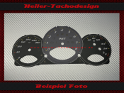 Speedometer Disc for Porsche Boxster 987 Cayman 987c Switch 175 Mph to 280 Kmh