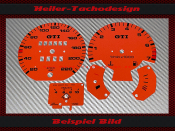 Speedometer Disc for VW Scirocco