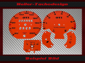 Speedometer Discs for VW Scirocco 1