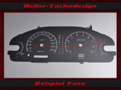 Tachoscheibe für Mitsubishi Legnum VR4 Automatik Mph zu Kmh