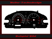 Tachoscheibe für Mitsubishi Galant Automatik 180 Mph zu 290 Kmh